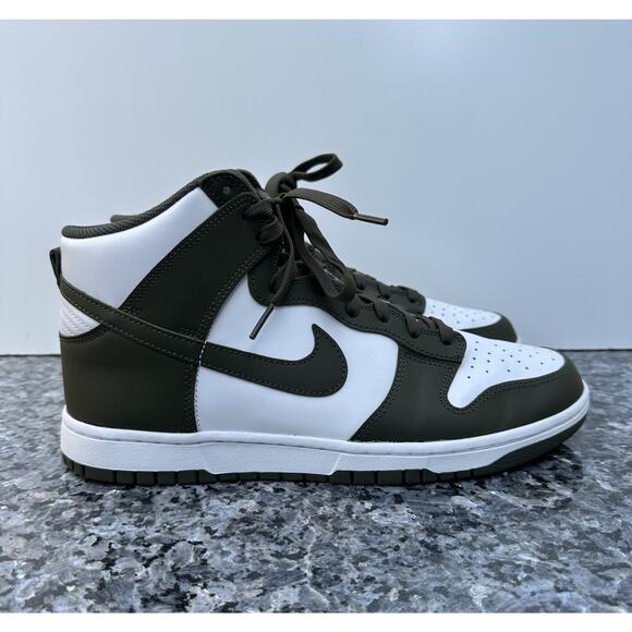 Nike™ Dunk High \'Cargo Khaki\' 2017 DD1399-107 Men Sz 10.5 main image 7